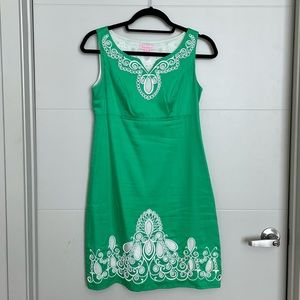 Lilly Pulitzer Kelly Green Shift Dress